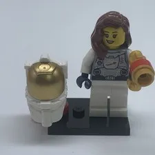 LEGO FEMALE ASTRONUAT MINIFIGURE TWN411 31117 SPACE SHUTTLE ADVENTURE