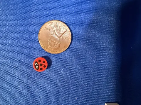 ☀️ Lego Minifigure-  1x1 Ladybug Tile Circle☀️