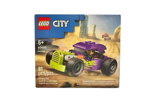 Lego City Hot Rod 60485 Very Cool - High-Speed Drag Racing - READY ,  SET , GO