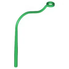 4X LEGO Plant Leaf Vine Climbing Dangling Green 2488 4 Pcs