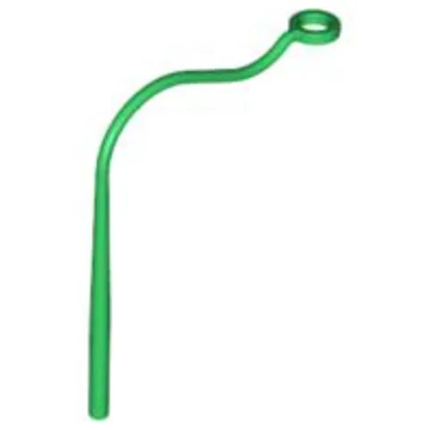 4X LEGO Plant Leaf Vine Climbing Dangling Green 2488 4 Pcs
