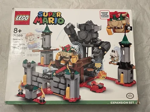 LEGO Super Mario 71369 Bowser’s Castle Boss Battle Open Box Sealed Bags As Is