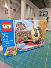 LEGO Adventurers Orient Expedition Emperor's Ship 7416 Vintage 175 pcs