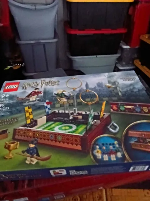 LEGO Harry Potter Quidditch Trunk Building Set Boxed 599 pcs (76416)