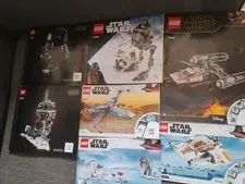 7 Lego Star Wars MANUALS ONLY