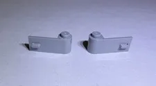 Lego Lot Of 2 Medium Stone Grey Doors Door 1x3 Car Left & Right New City