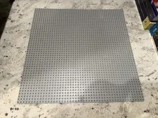 LEGO 4186 Gray Base Plate Baseplate Light Grey 48 X 48 Stud Large 15"x15" Square