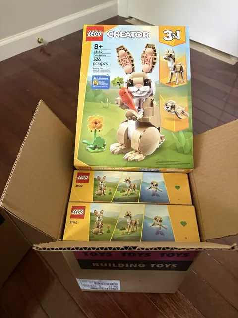 LEGO Creator 3 in 1 Cute Bunny 31162 Unopened Sealed Box Fast Shipping New
