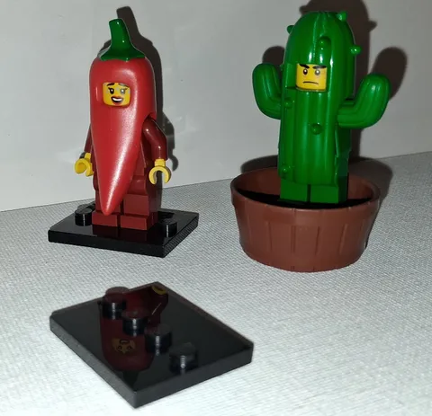 Lego Cactus & Chili Costume Kids (Non-original Head On Cactus!!!)