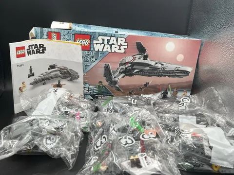 LEGO Star Wars Qui-Gon Jinn sw1334a RARE VARIANT REDDISH BROWN Set 75383