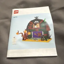 LEGO 40721 Witch and Pumpkin Illustrated Instruction Manual Booklet 2024