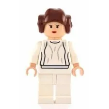 LEGO Star Wars SMOOTH HAIR RARE MISPRINT Princess Leia