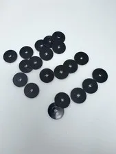 Lego  Black Technic, Disk 3 x 3 # 2723. Lot Of 40