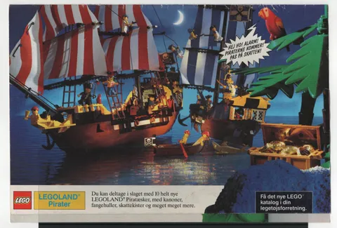 LEGO ADVERTISING INSERTS #  5-2557 # PIRATES # 1989 #