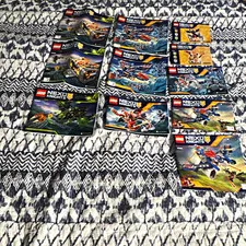 LEGO NEXO KNIGHTS Instruction Manual Booklet Lot English Illustrated 70320+