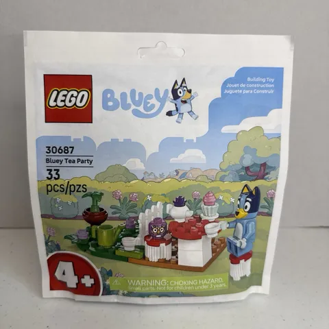 LEGO 30687 Bluey Tea Party Building Set Brand New With Admission Ticket Coupon!