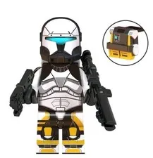 Lego Star Wars Scorch Clone Republic Commando Trooper Custominifig Delta Squad N