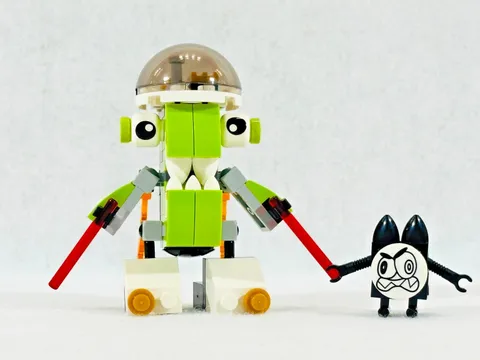 LEGO 41527 Mixels Series 4 Rokit Complete with Nixel, No instructions