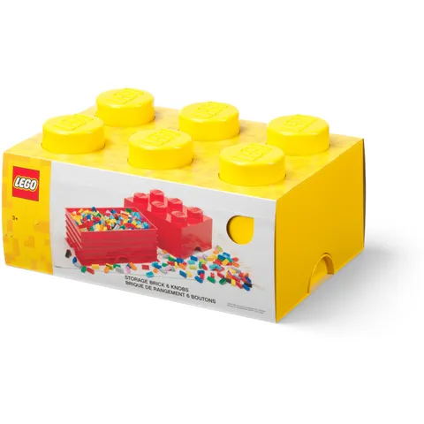 LEGO Storage Products: 40000802 6-Stud Brick Yellow NEW