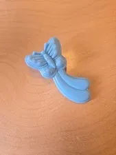 MY LITTLE PONY VINTAGE G1 Plastic BLUE BUTTERFLY BRUSH