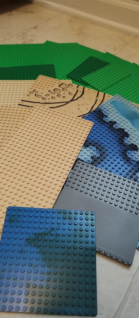 Lego Baseplate Lot