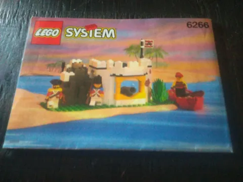 ⭐Lego Pirates 6266 Cannon Cove 1993 Instructions Manual⭐