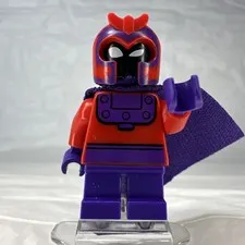 Lego Magneto Minifigure sh0365 Mighty Micro Short Legs Marvel Super Heroes X-Men