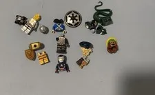 LEGO Minifigure Parts Lot Multicolor Plastic Heads Torsos Legs Accessories