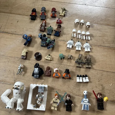 Rare Parts And Awesome LEGO Star Wars Minifiures Some Vintage Massive Lot