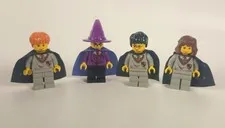 Lot Of 4 Vintage LEGO Harry Potter Minifigures