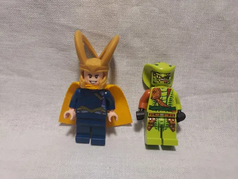 LEGO Minifigure Lasha Rebooted Snake Warrior Ninjago & Loki Mavel