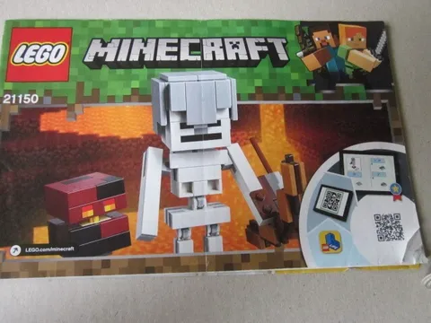  Lego System Building Instructions Instruction Minecraft 21150