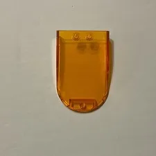 LEGO Windscreen 6 x 4 x 1 1/3 Canopy Straight Sides 18973 Trans-Orange