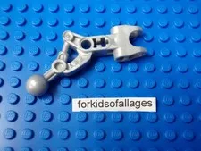 LEGO Hero Factory 87796 Arm Leg Angular Ball Joint & Socket Pearl Light Gray x1