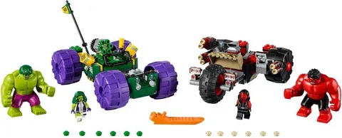 LEGO® Set 76078 - Hulk vs. Red Hulk