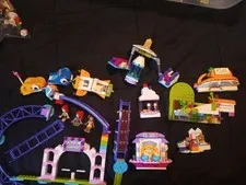 LEGO FRIENDS  41130 Roller Coaster/41320 Yogurt/3061 Cafe/Carnival Ride/Popcorn 