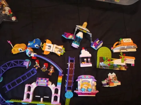 LEGO FRIENDS  41130 Roller Coaster/41320 Yogurt/3061 Cafe/Carnival Ride/Popcorn 