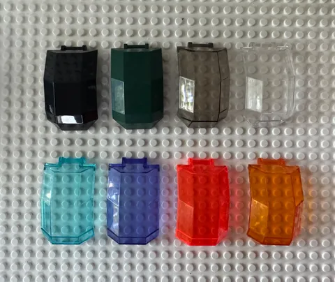 LEGO Windscreen 4 x 4 x 4 2/3 with Bar Handle 11289