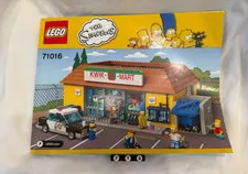 Genuine New LEGO Simpson's  Kwik-E-Mart Manual only 71076