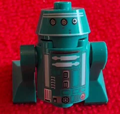 LEGO Star Wars Teal Astromech Droid Plastic Minifigure Figure