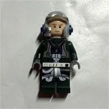 LEGO Star Wars Rebel Pilot A-wing Minifigure sw0437 from set 75003-1