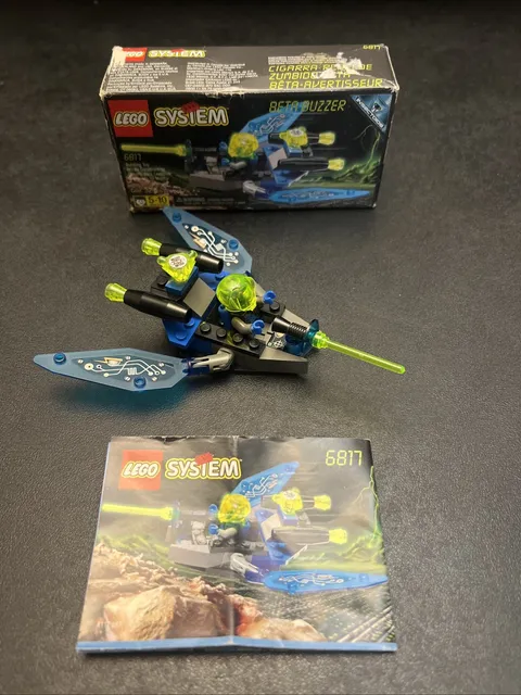 Lego Space Insectoids Beta Buzzer 6817 100% Complete W/Box & Instructions