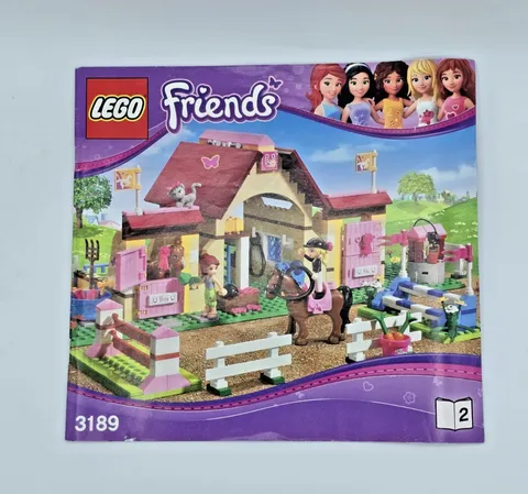 Lego Friends 3189 Horse Training Instructions Manuals Only Books 1 & 2 No Brick