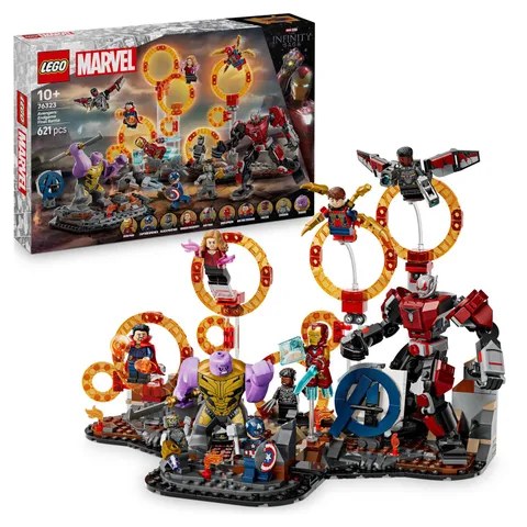LEGO Marvel Avengers: Endgame Final Battle Building Toy with a Thanos Figure, An
