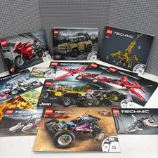 Lego 15 Technic Manuals 42110 42107 42124 42122 9394 42097 8071  + More !