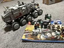 LEGO Star Wars Clone Turbo Tank 8098 Complete With Minifigures And Instructions