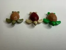 Lego Animal Baby Turtle Lot Of 3 ALL UNIQUE 