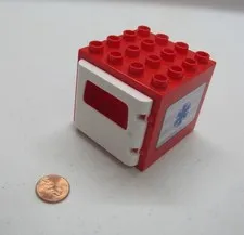 Lego Duplo MEDICAL CABINET STORAGE DOCTOR MEDICAL HOSPITAL AMBULANCE