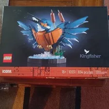 LEGO Icons Kingfisher 10331 Birds Collection 834 pcs 18+ Display Stand