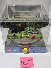 LEGO City 60426 Jungle Explorer Truck Lighted Store Display Case Clear Acrylic
